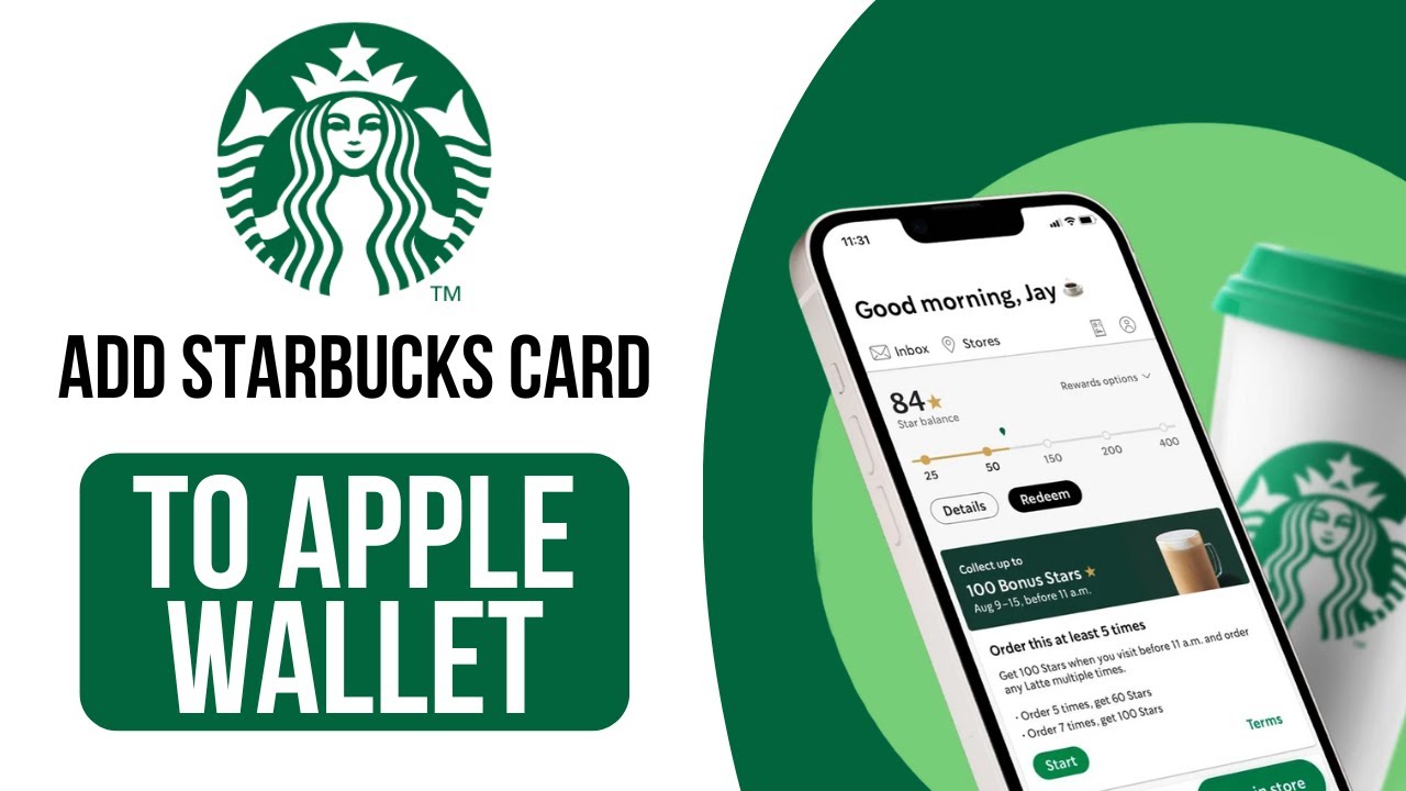 How to Add Starbucks Card to Apple Wallet (2026) - WORKING METHOD!