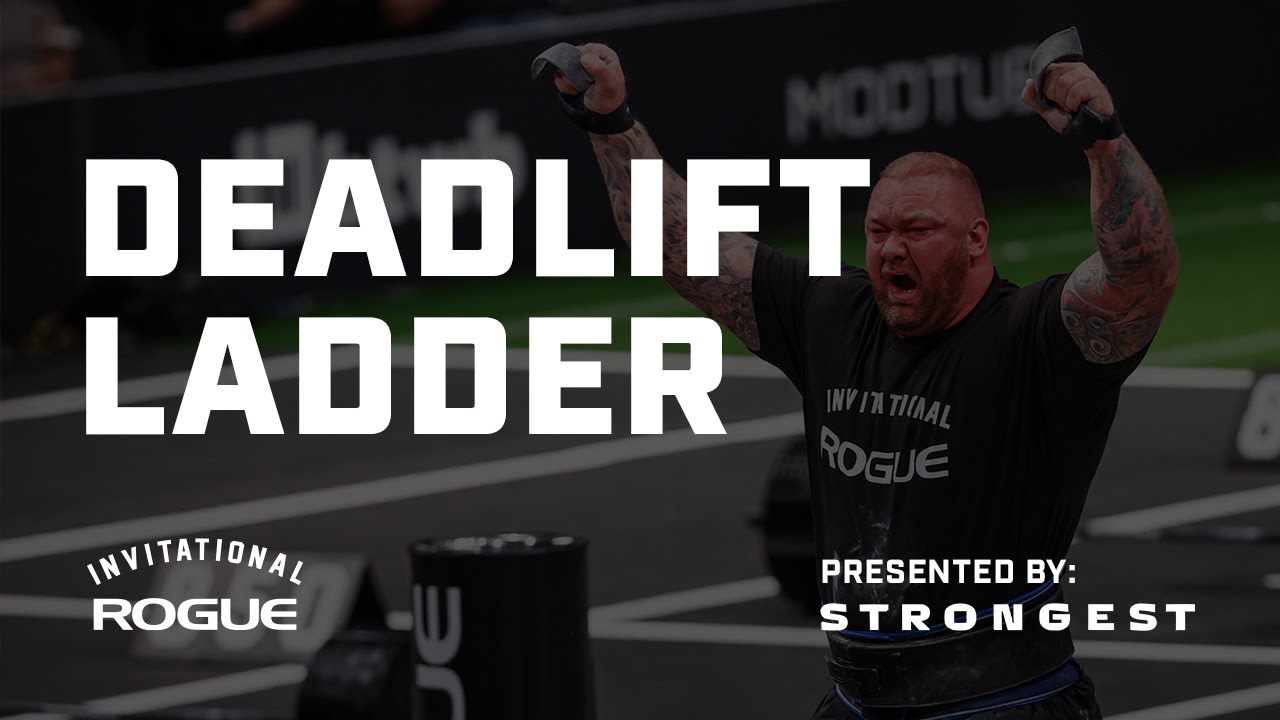 Full Live Stream - Deadlift Ladder - Strongman Event 1 | 2024 Rogue Invitational