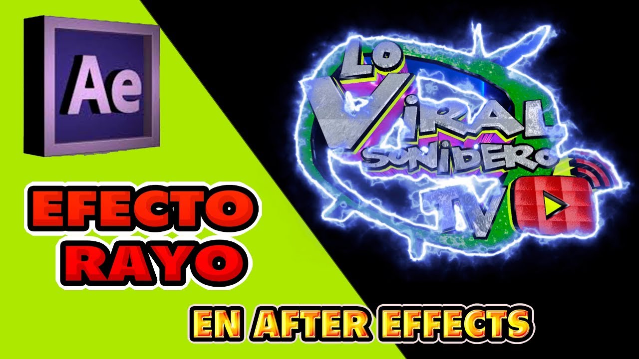 COMO HACER EL EFECTO RAYOS O FUEGO_ EN LOGOTIPOS CON AFTER EFFECTS