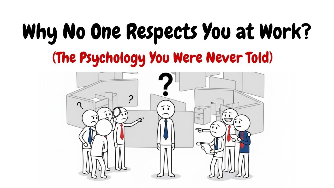 Why No One Respects You at Work (Dark psychology)