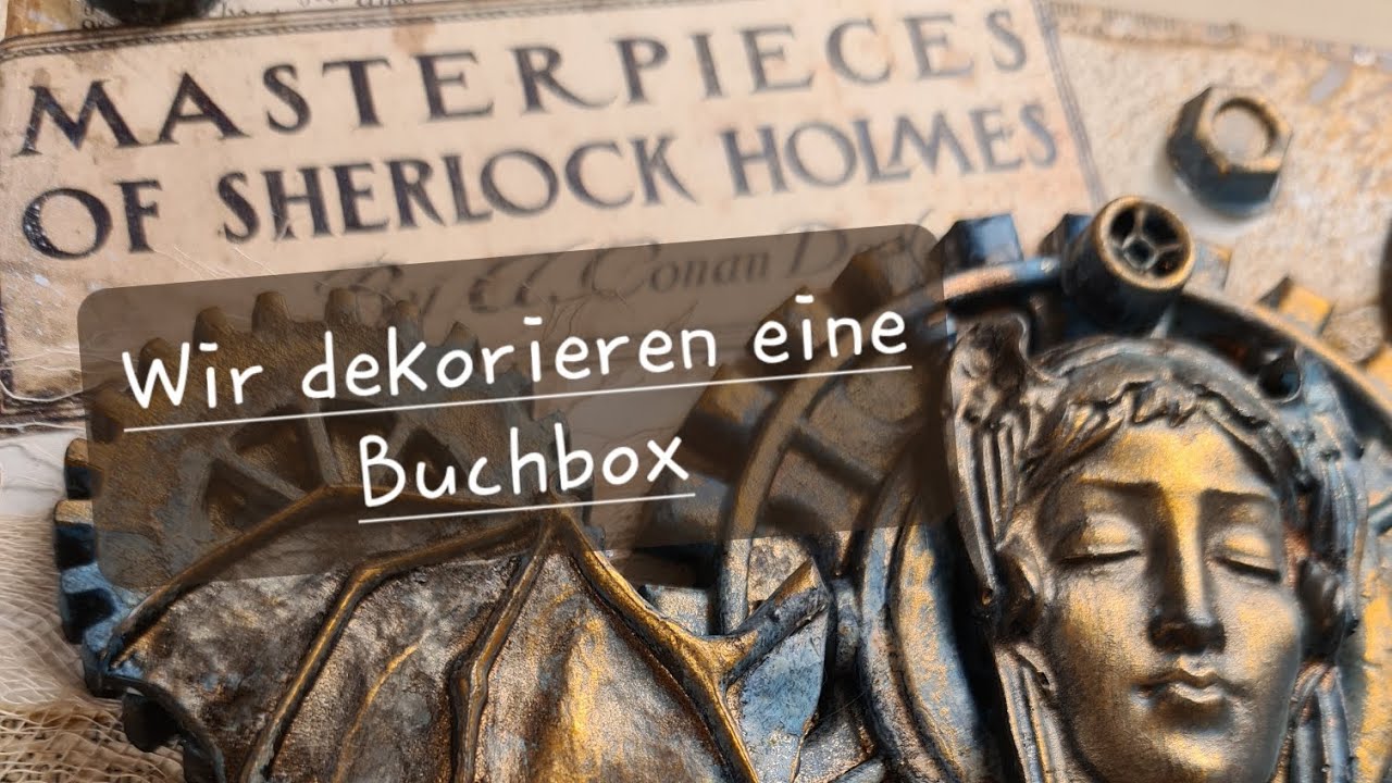 Wir dekorieren eine Buchbox