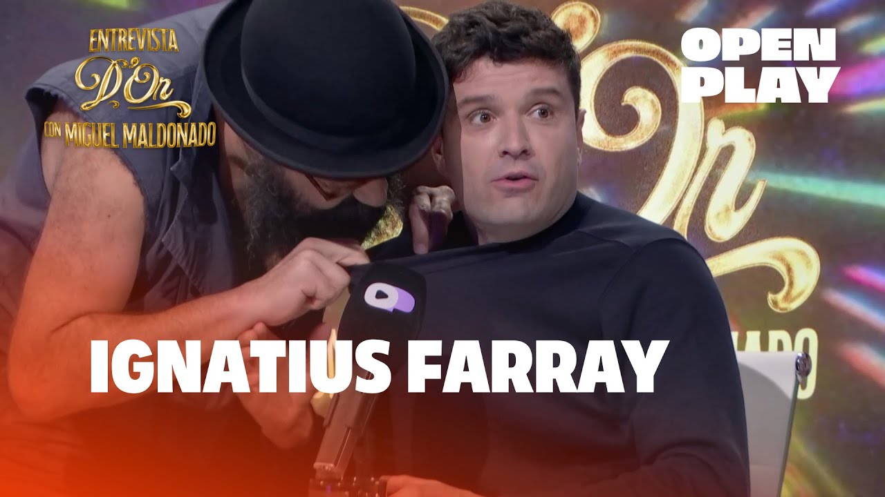 Ignatius Farray pone contra las cuerdas a Miguel Maldonado | ENTREVISTA D'OR