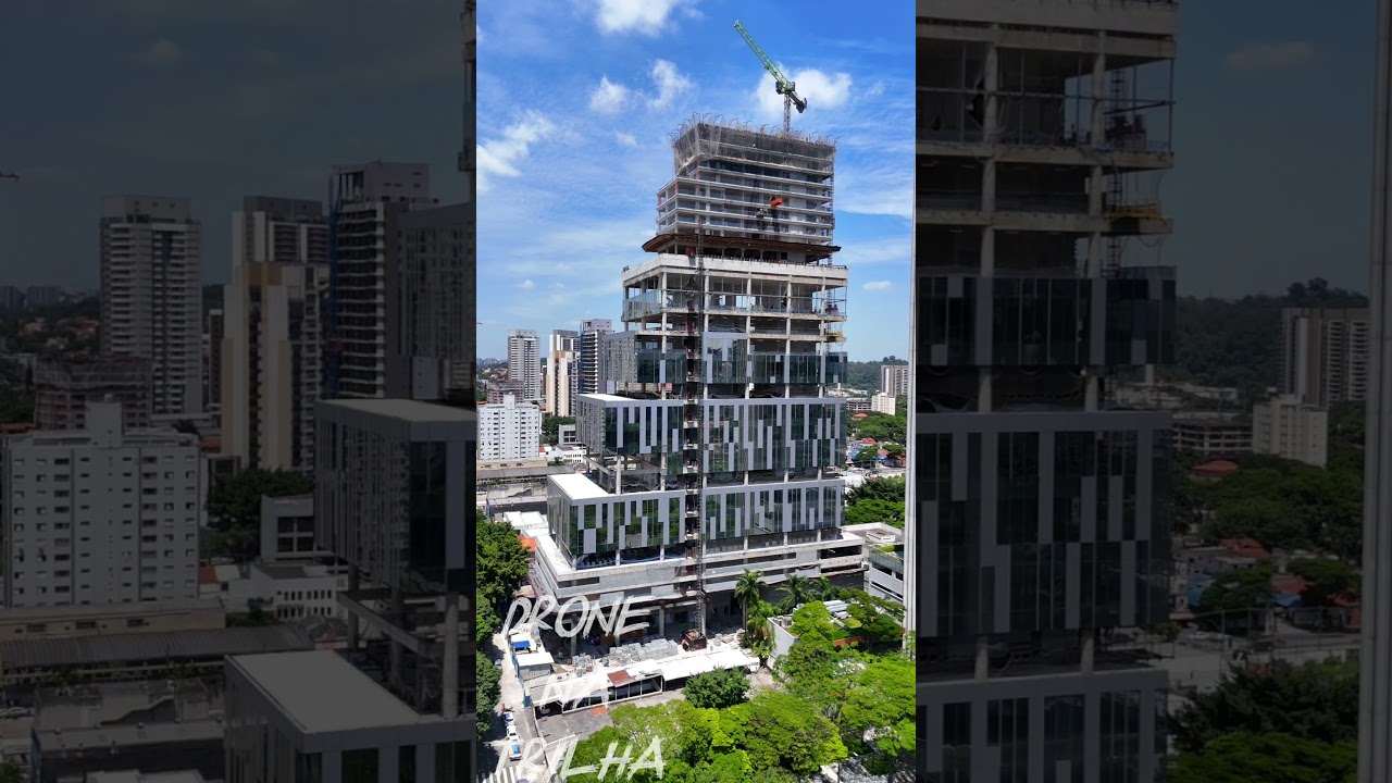River South, mais de 140 metros de altura e arquitetura diferenciada - Marginal Pinheiros -S&atilde;o Paulo