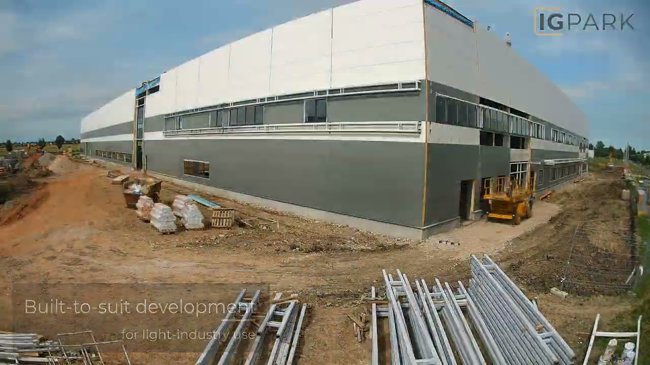 Innovinia's IGPark Miskolc - LG Magna Miskolc industrial hall