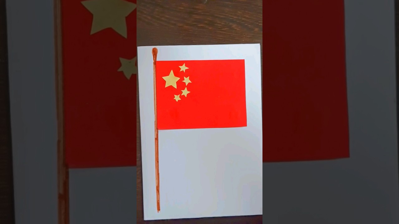 How to create China Flag 🇨🇳