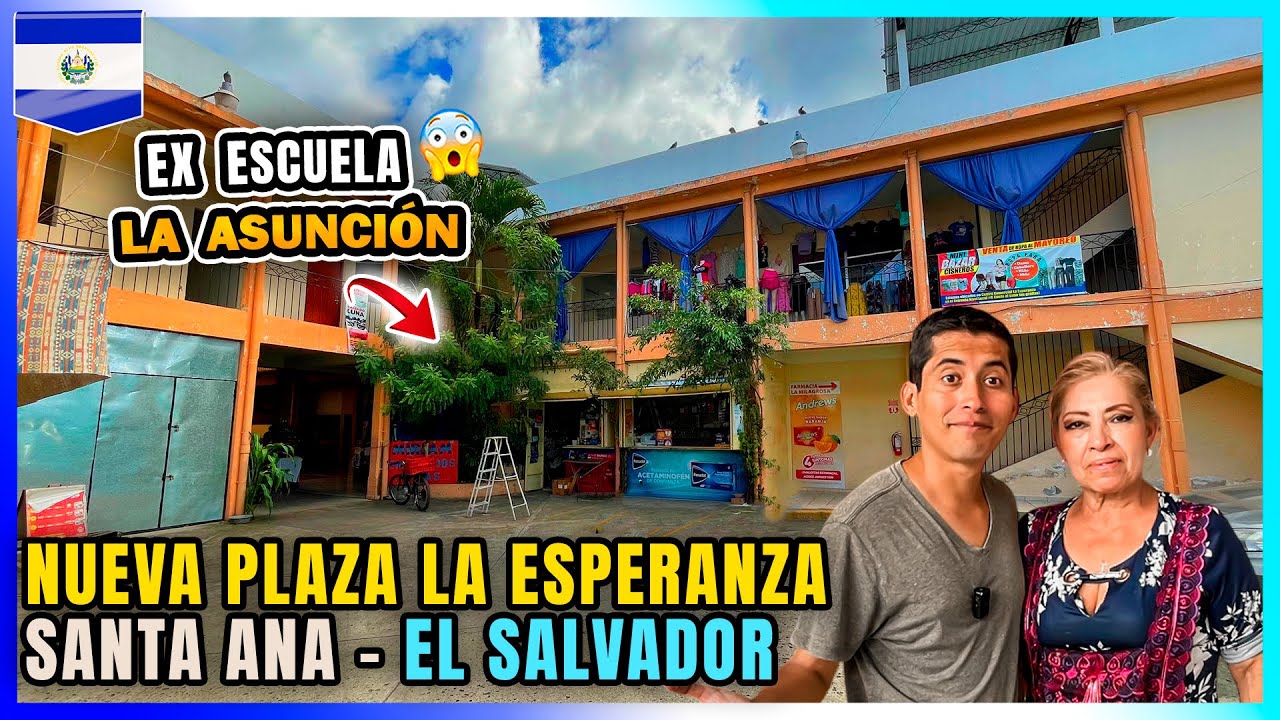 😍Nueva Plaza en EL MERCADO Central de Santa Ana El Salvador