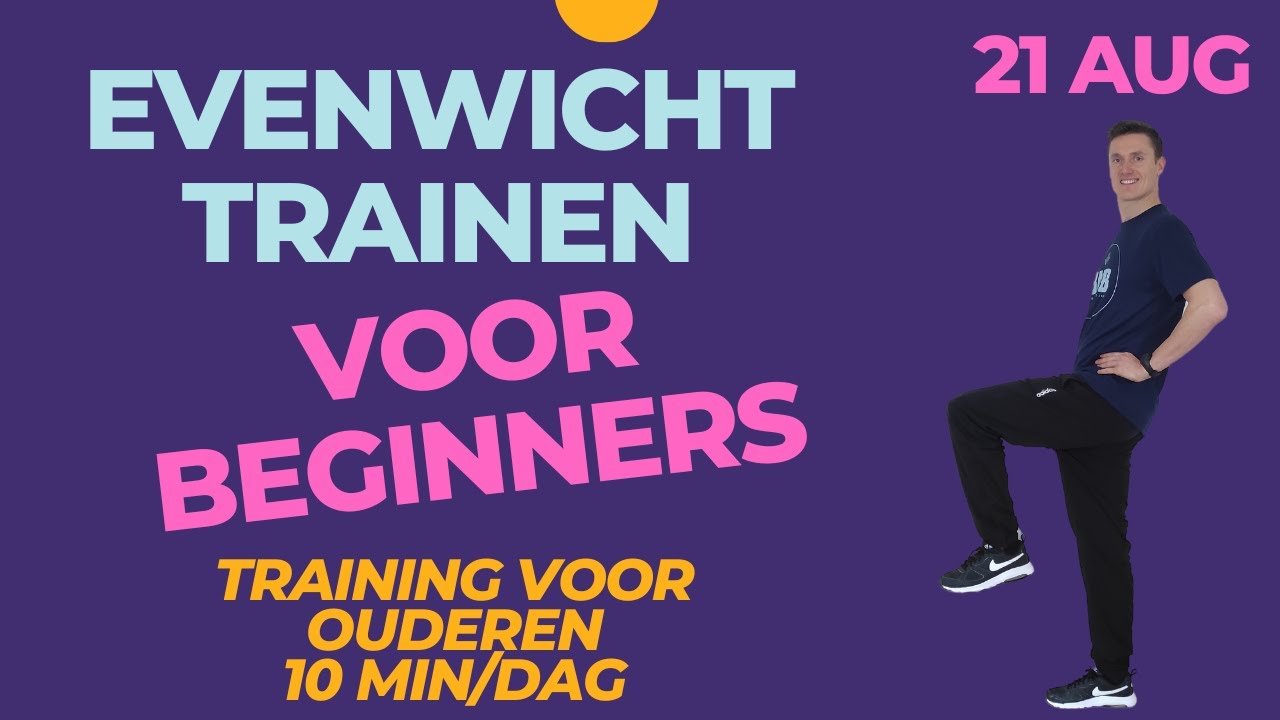 VERBETER je EVENWICHT in 5 MIN (oefeningen voor OUDEREN - beginners niveau)