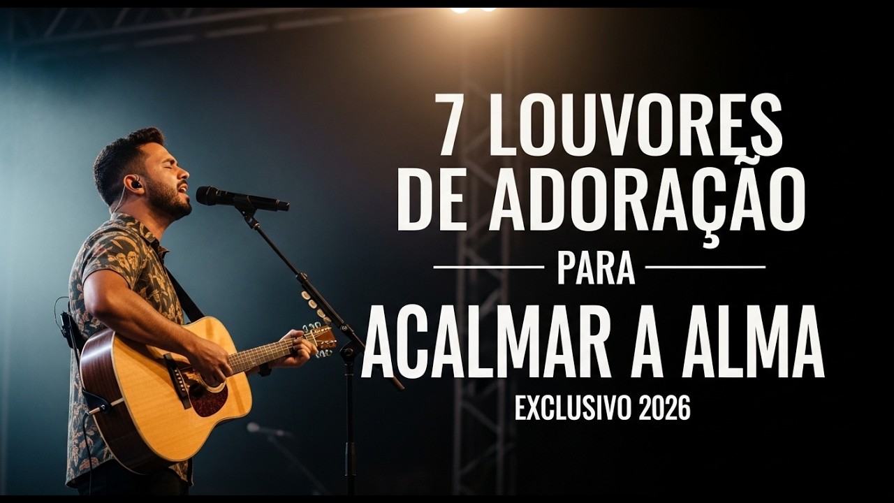 7 Louvores De Adoração 2026 Mais Vivos — Lançamento que De Louvores Clássicos🙏