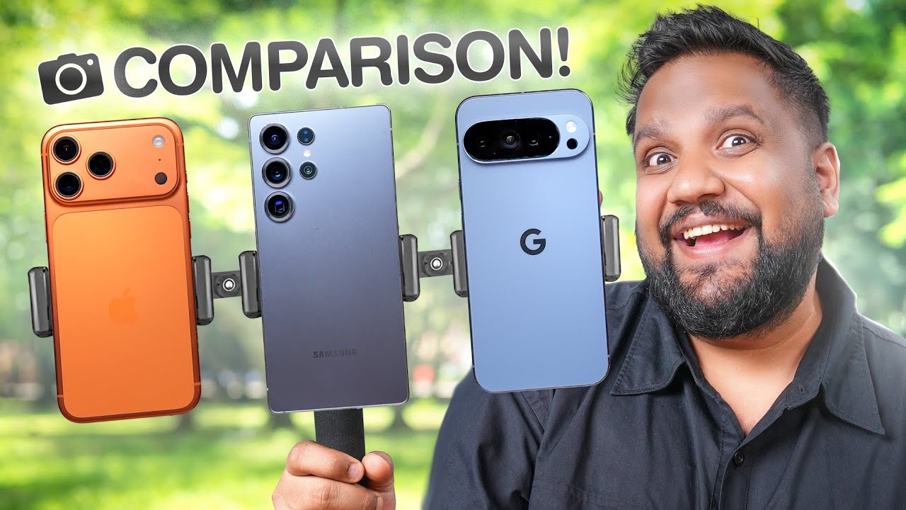 Тест камеры iPhone 17 Pro Max, Galaxy S25 Ultra и Pixel 10 Pro XL — противоречиво!