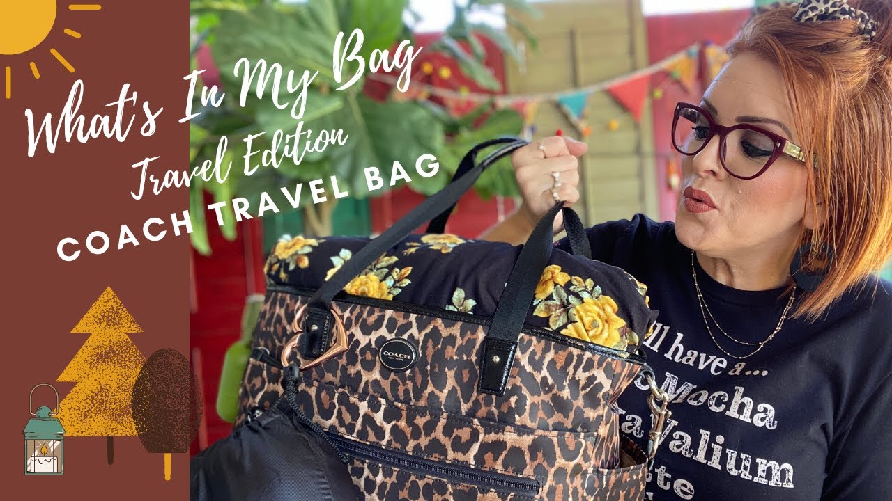 WHAT'S IN MY BAG TRAVEL EDITION | TRAVEL ROAD TRIP BAG 2020