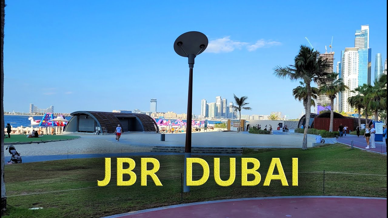 Самый знаменитый пляж Дубая: JBR
