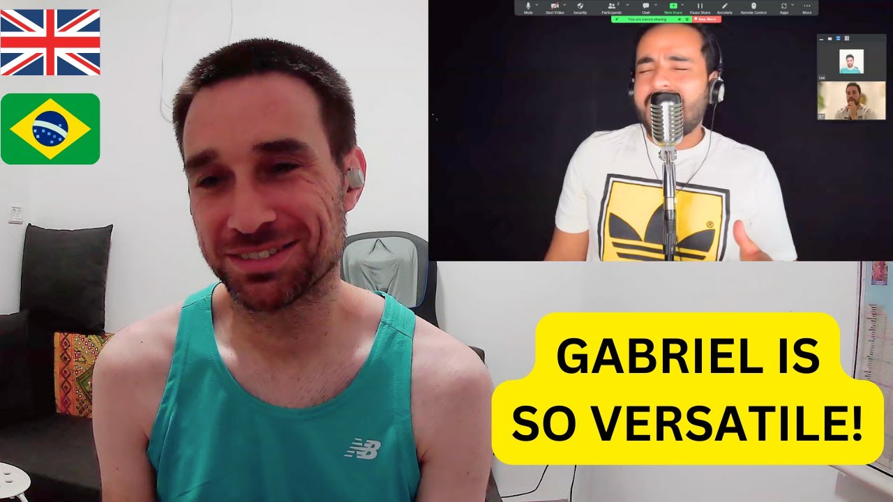 Two Brits React To Halo - Gabriel Henrique (Beyonce Cover)