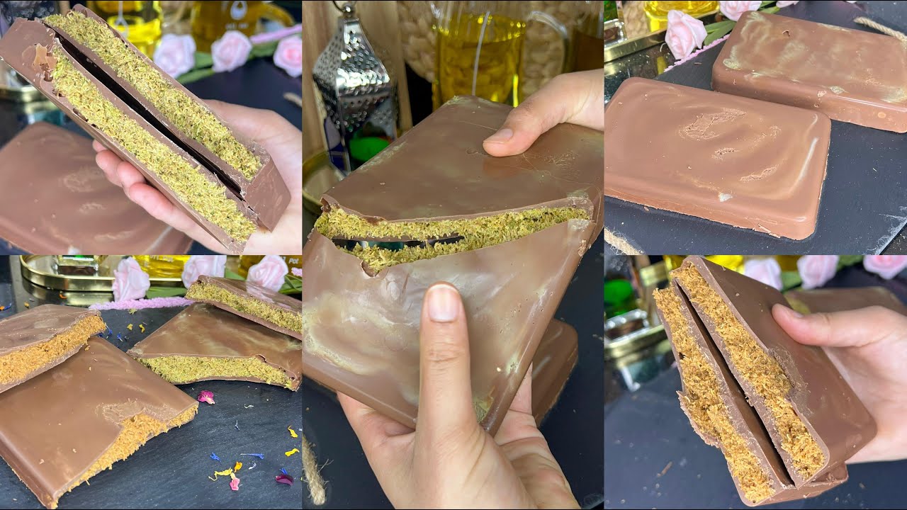 بدون قوالب غادي نحضرو الوصفة اللي عاملة ضجة الايام👌 تريند شوكولاتة دبي 💪