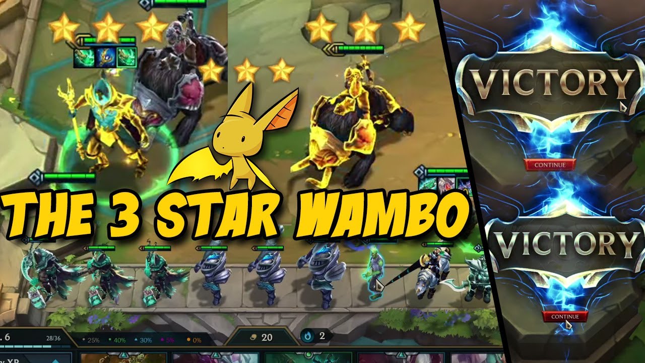 Going For The 3-Star Wambo! | Teamfight Tactics | Firebat VODs