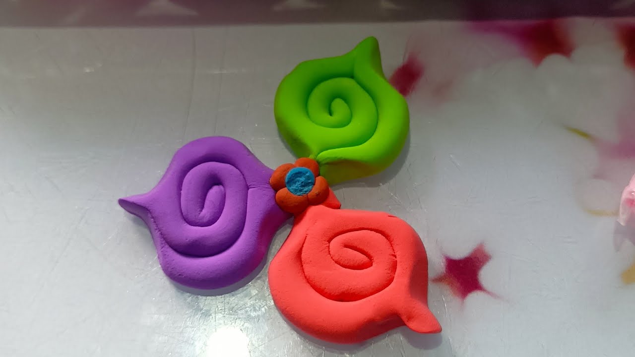 Clay art youtubevideo satisfying videos kids viral video #clayart #viralvideo #kidsvideo #pottery 