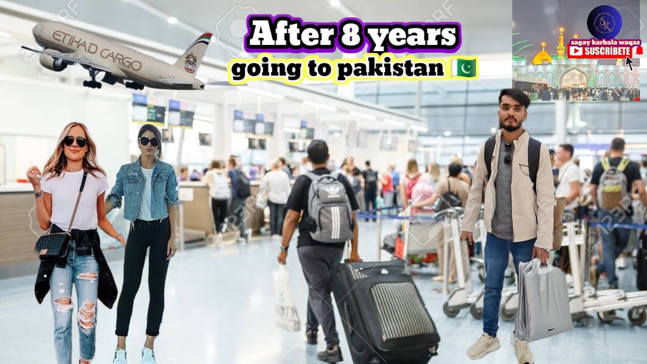 JUTT going to pakistan after 8 years// part 1/karbala Iraq sa pakistan ka safar ke tayari / love you