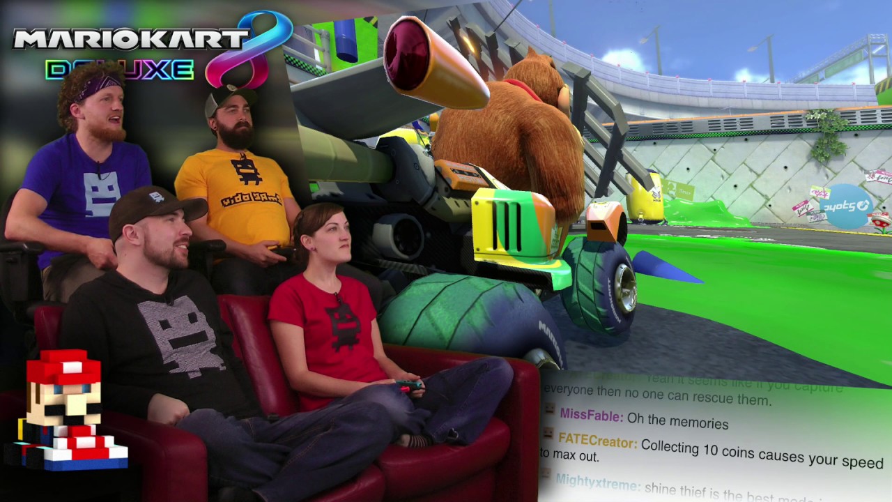 Mario Kart 8 Deluxe ПОТРЯСАЮЩАЯ!