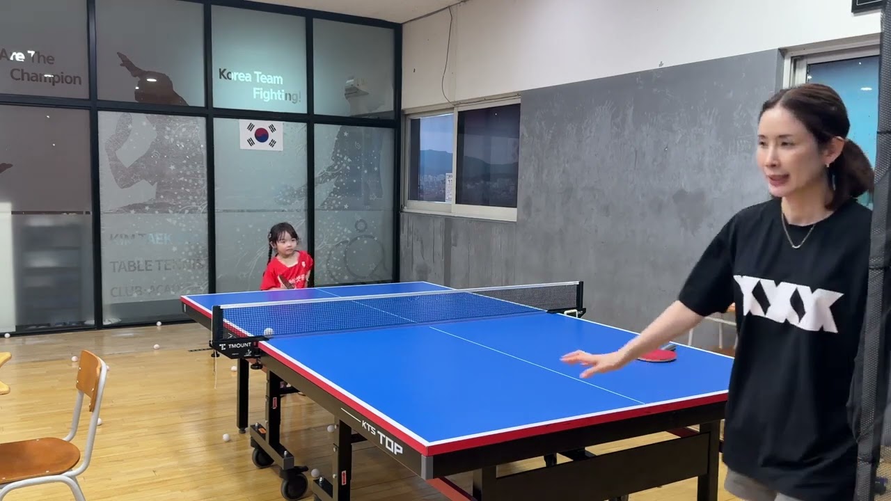 7세 수아의 탁구레슨 23번째#tabletennis #pingpong #탁구 #7세탁구