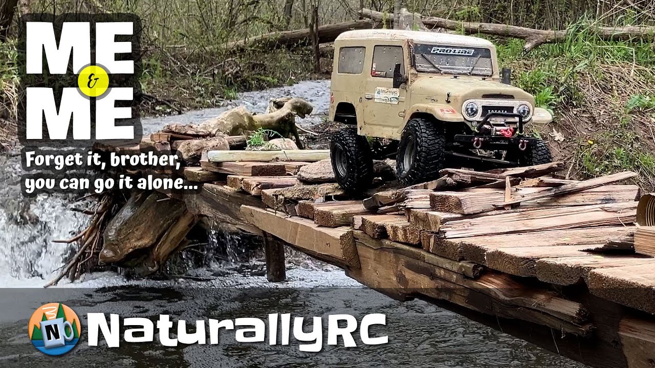 20 Minutes of Beautiful Rugged Canadian Forest & Streams RC Crawling