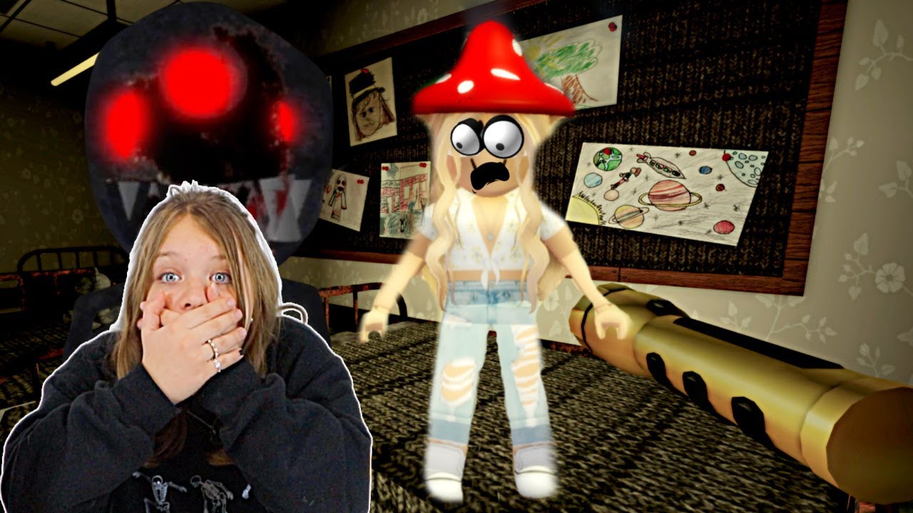 ESCAPE the ASYLUM! Aubrey Plays SCARY ROBLOX GAME the ASYLUM!