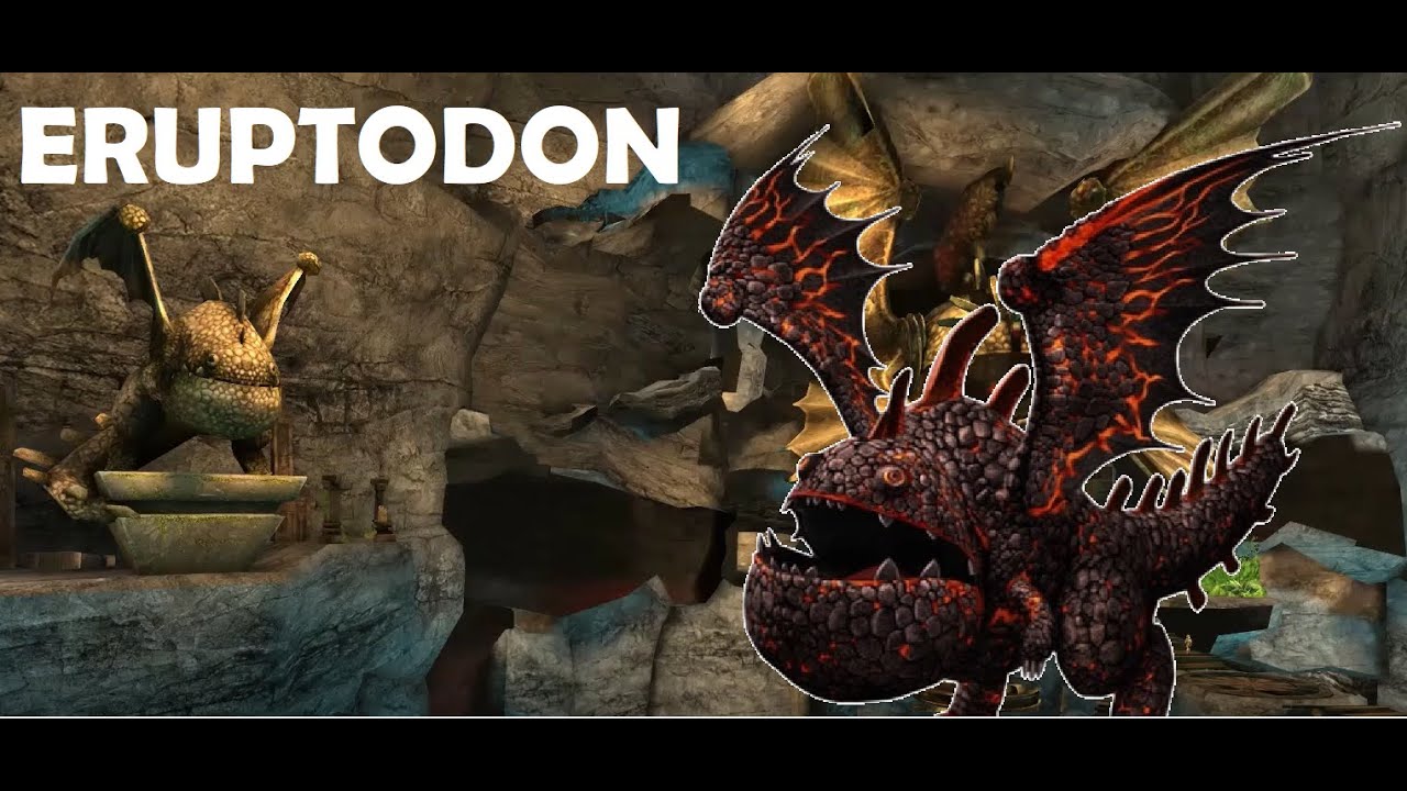 Przegląd smoków SoD - Eruptodon
