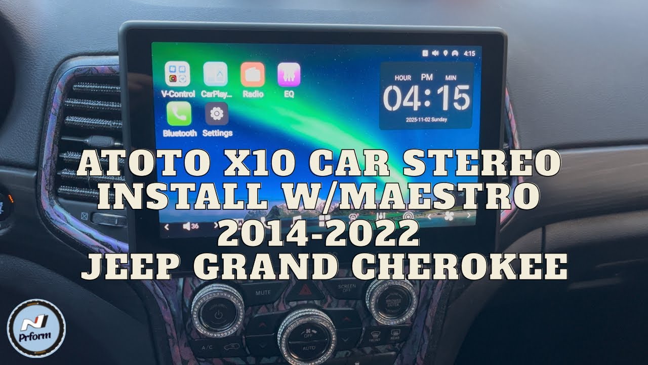 ATOTO X10 Car Stereo Ultimate Step by Step Install Guide w/ iDataLink Maestro Jeep Grand Cherokee 