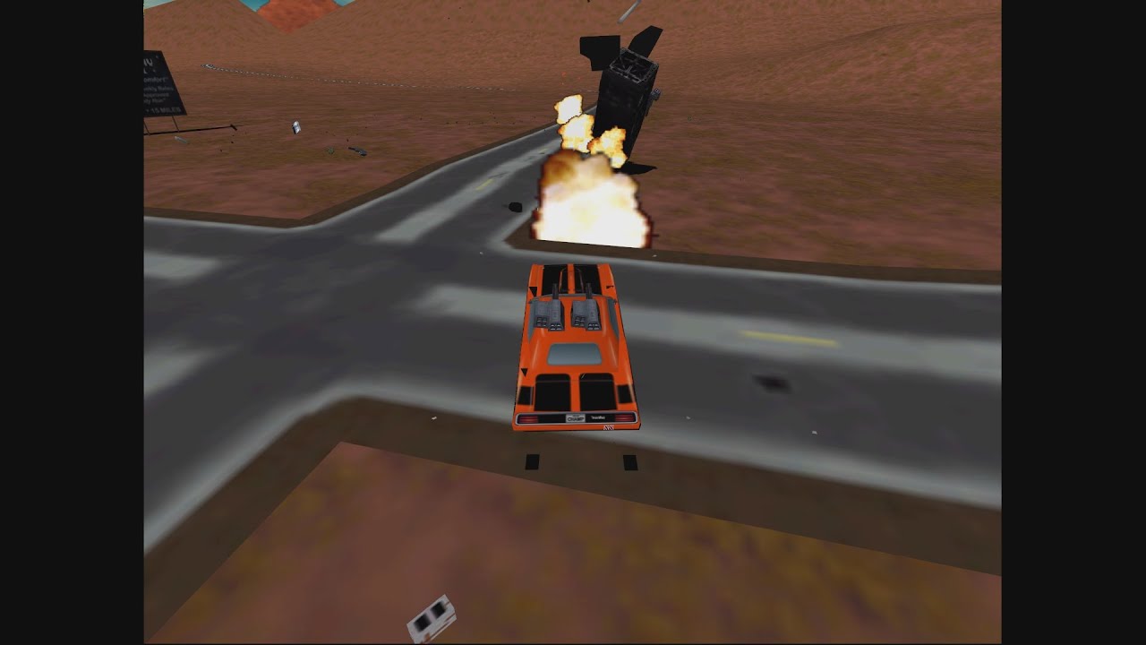 Let's Play Interstate '76 HD - Mission 14 - Road to Fort Davis