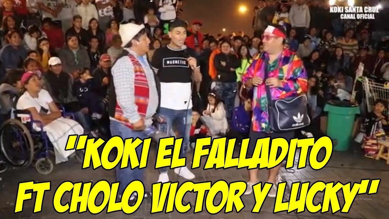 Koki el falladito junto al CHOLO VICTOR y LUCKY!!