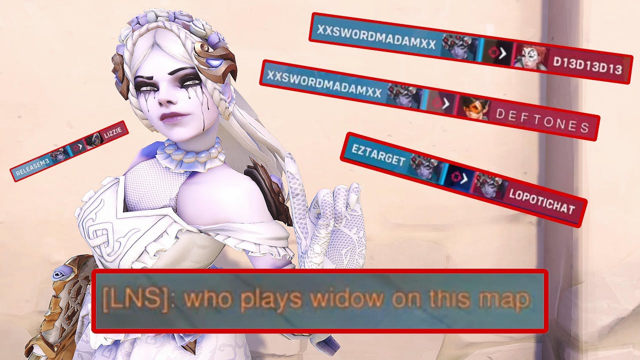 BEING SILLY ON WIDOWMAKER + FACE REVEAL | Overwatch 2