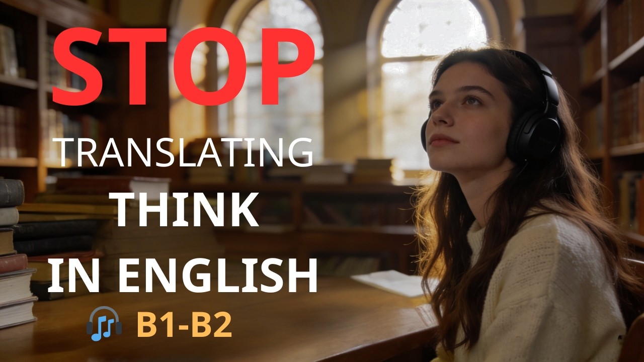 Stop Translating, Start Thinking in English | B1–B2 Intermediate Podcast