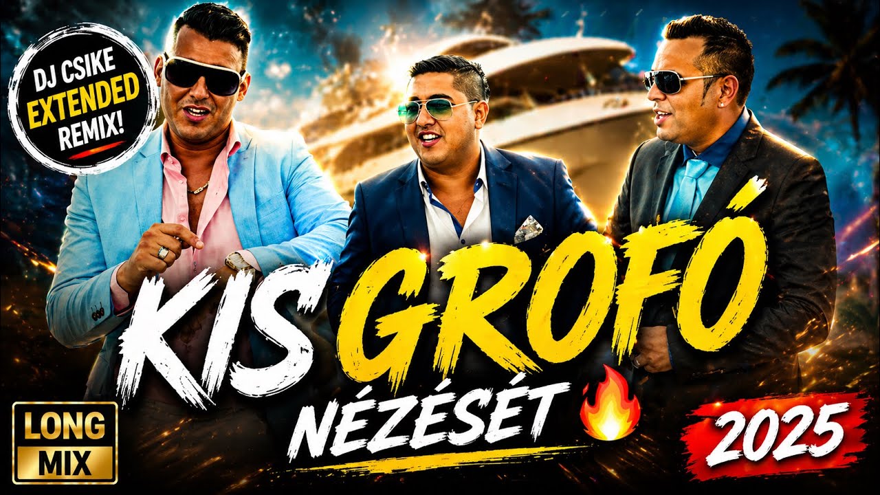 👌Kis Grofó - Mert A Nézését Meg A Járását (Dj Csike Extended) #kisgrofo #nézését #mulatós