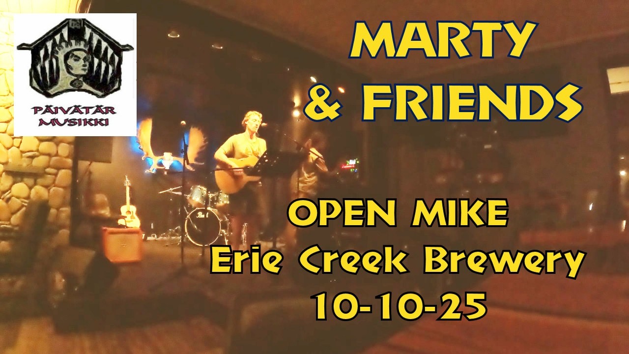 ERIE CREEK -  OPEN MIKE  #openmic #openmike #electricguitar #electronicmusic