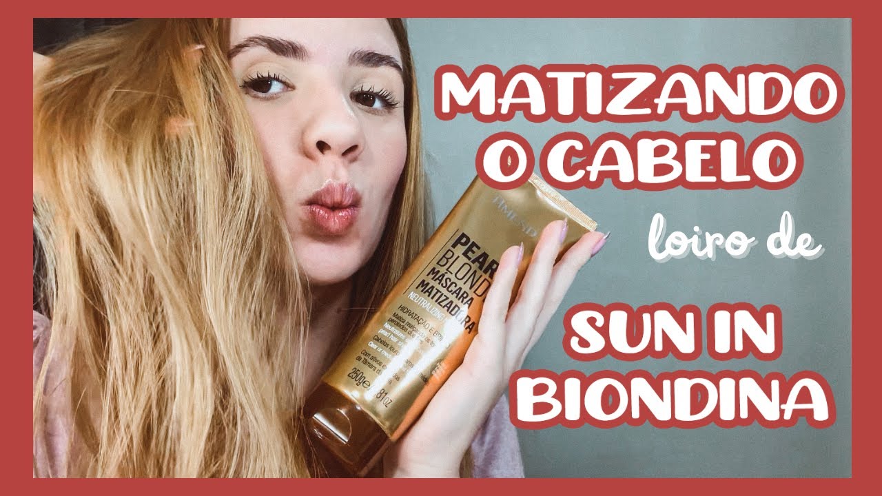 MATIZEI MEU LOIRO DE SUN IN/BIONDINA | Máscara Matizadora Pearl Blonde da Amend - Resenha