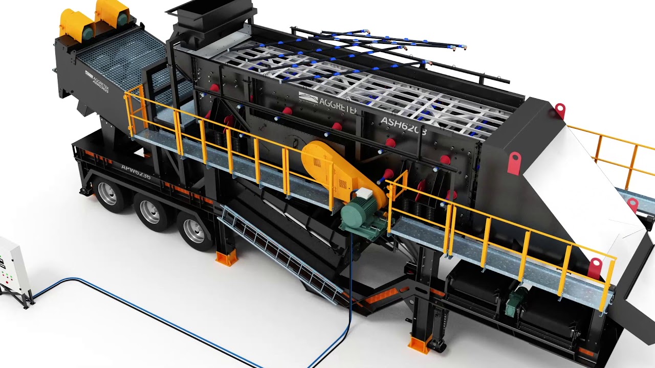 AGGRETEK Portable Wash Plant