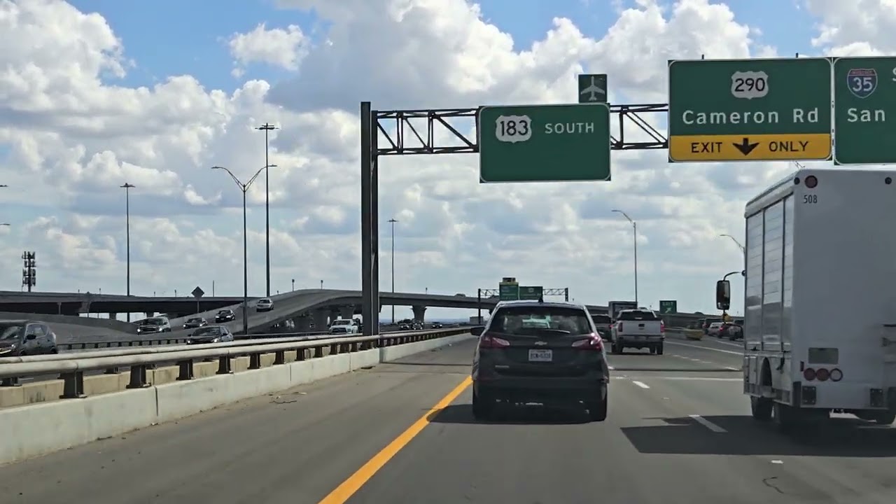 Shoal Creek Blvd to Manor Rd via Mopac  N/183 S-WedOct08