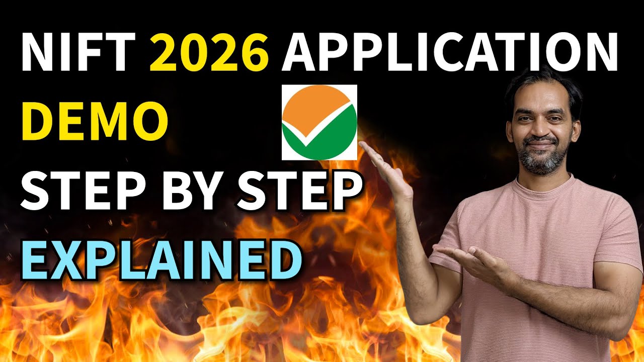 NIFT 2026 Application Demo | Step by step explained 🔴