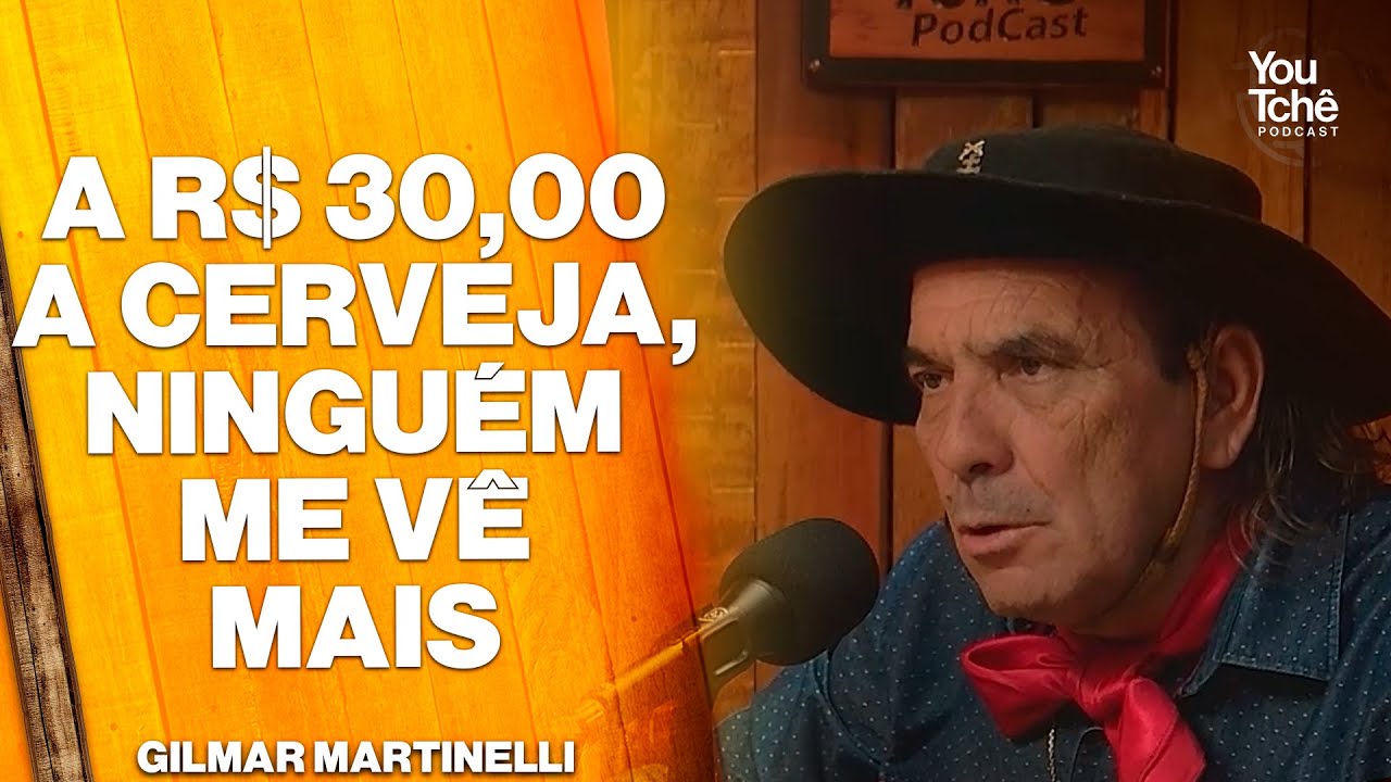 A R$ 30,00 A CERVEJA, NINGUÉM ME VÊ MAIS - GILMAR MARTINELLI