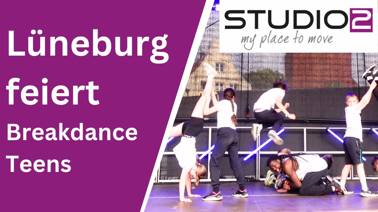 Breakdance Teens – Power Moves & Style bei „Lüneburg feiert“!