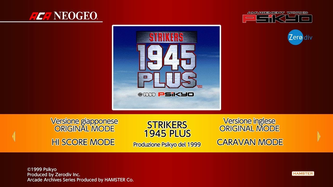 ACA NEOGEO Strikers 1945 Plus (Switch) First Look on Nintendo Switch - Gameplay