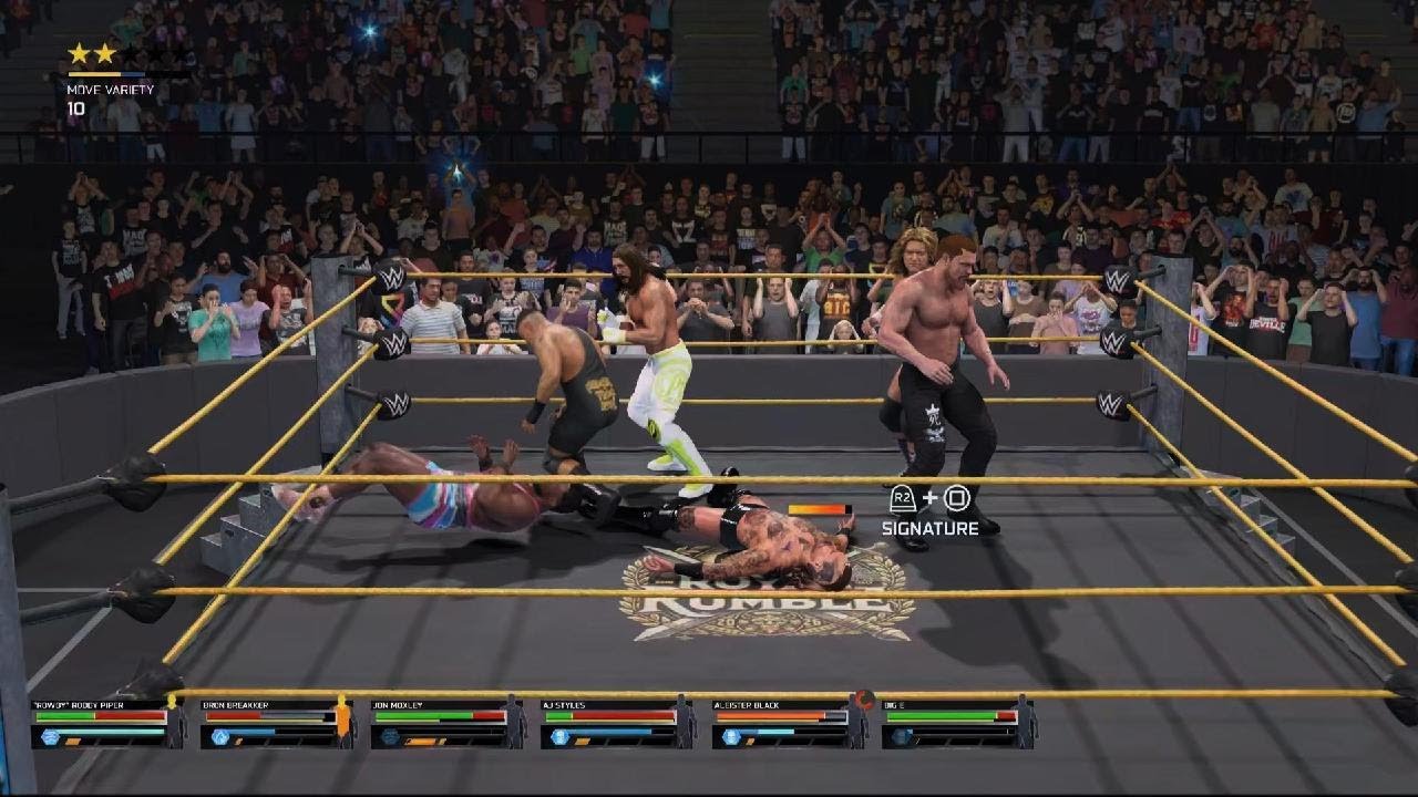 WWE 2K25 ROYAL RUMBLE