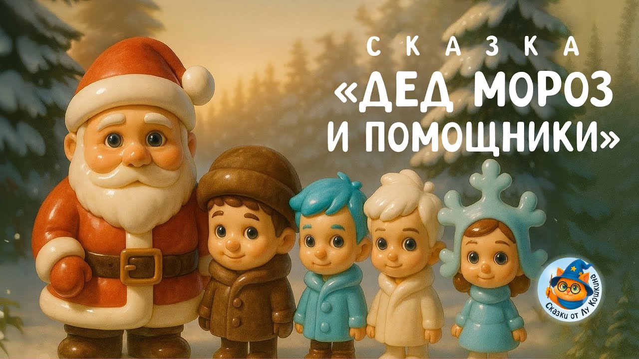 Дед Мороз и помощники | Сказки ночь | Новогодние сказки