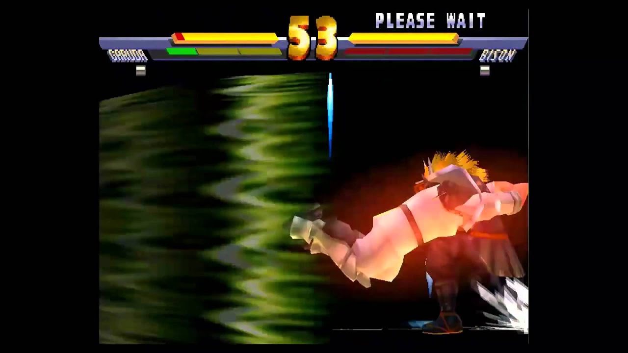 Street Fighter EX2 Plus Garuda vs Shin-Bison