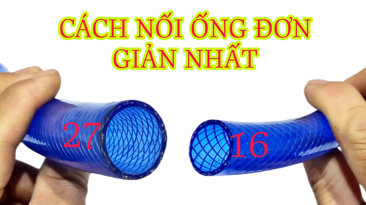 Cách nối ống mềm đơn giản nhất không cần khúc nối giảm cứng rất hay