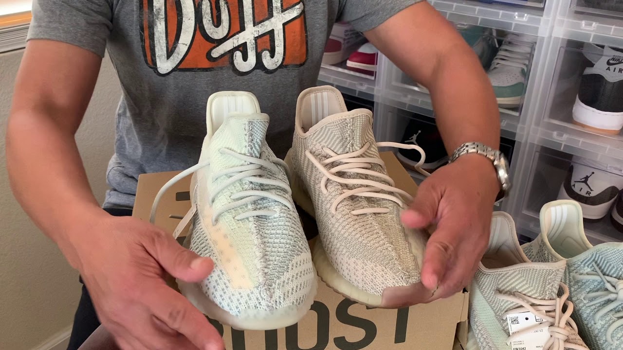 RETAIL ADDIDAS YEEZY 350 V2 VS REPLICA FROM GREENHILLS FAKE SHOE MARKET PHILIPPINES.