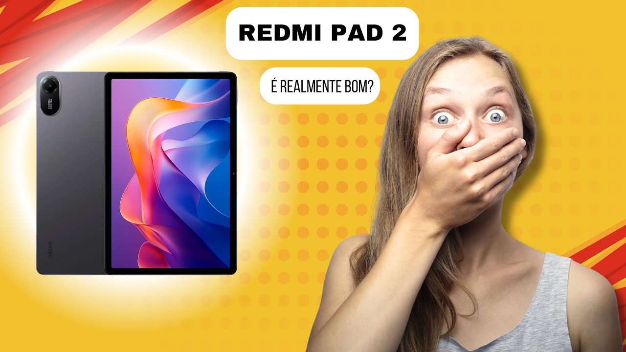 📱Tablet bom bonito e barato - Redmi Pad 2 após 3 meses de uso Vale a Pena?