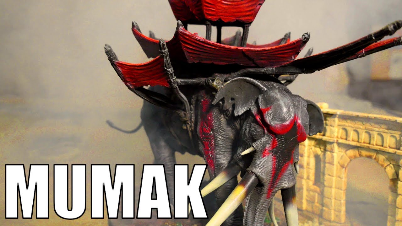 COMMENT PEINDRE UN MÛMAK DU HARAD ? Rapidement en prime ;) Warhammer MESBG !