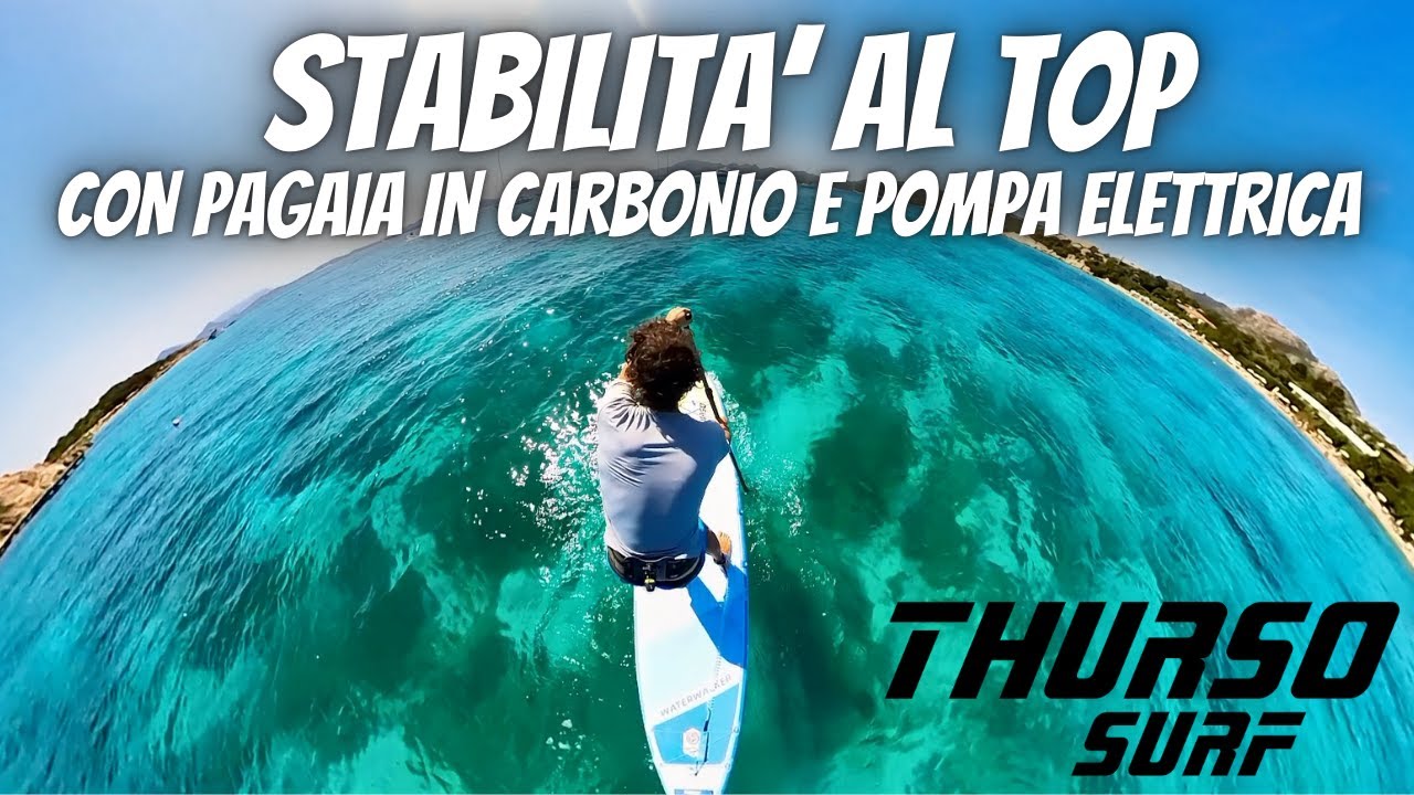 TEST SUP per tutti Thurso Waterwalker - Dotazione di ACCESSORI al TOP e tanta stabilità