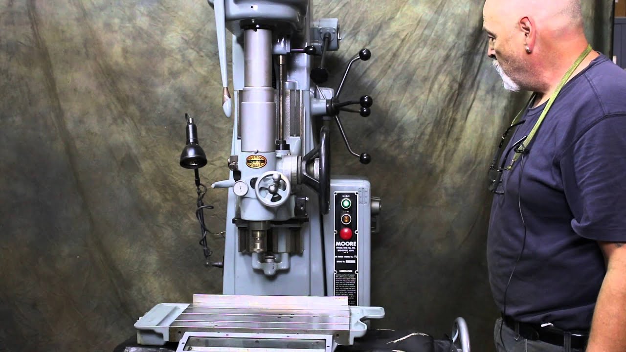 151472  MOORE JIG BORER    MODEL: #1- 1/2