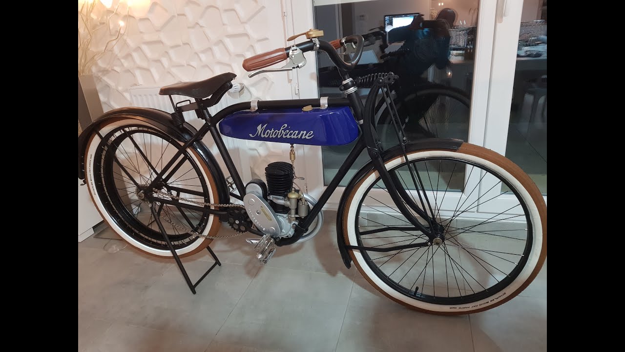Restauration Moto Ancienne Motobécane MB1 de 1924 Entretubes