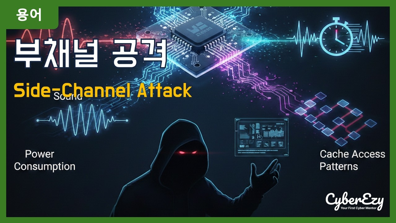 [용어](Cybersecurity) Side-Channel Attack - 부채널 공격